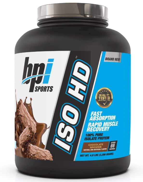 ISO HD PROTEINA AISLADA  4,8LB – BPI SPORTS