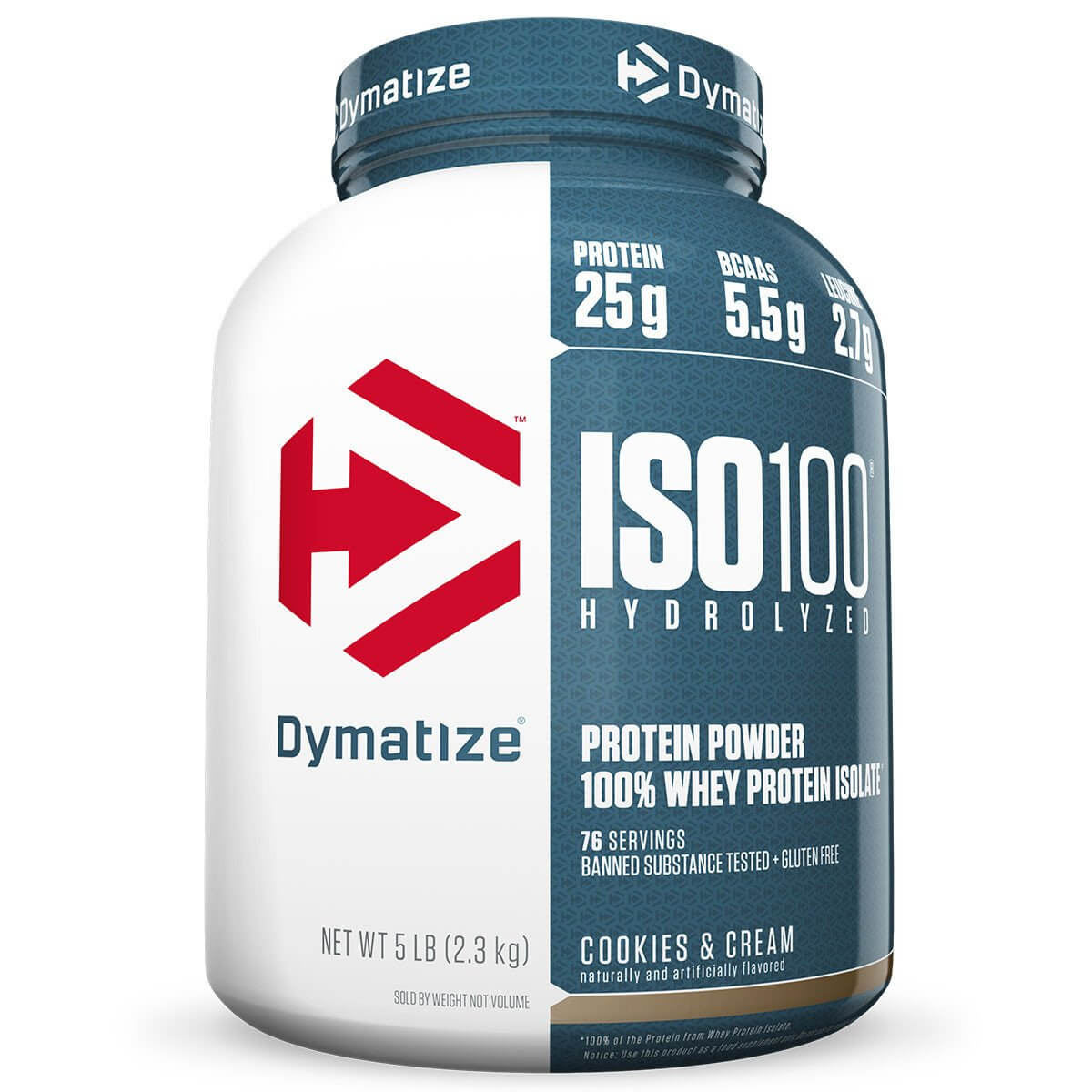 Proteína aislada ISO 100 5lb – Dymatize