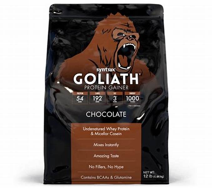 Goliath Protein Gainer 12lb – Syntrax