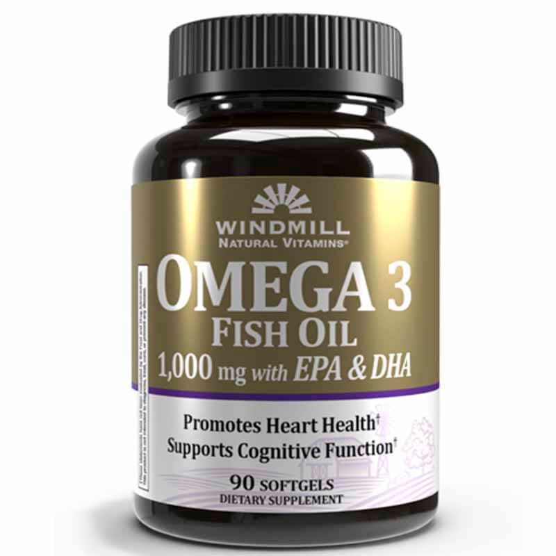 Omega 3 – 1,000mg 90 Tabletas – Windmill